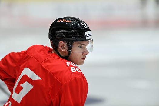 Раскатка «Авангарда» перед матчем с «Амуром»