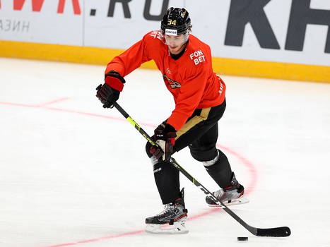 Раскатка «Авангарда» перед матчем с ХК «Сочи»