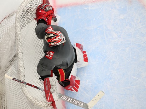 Тренировка «Авангарда» во время паузы в чемпионате