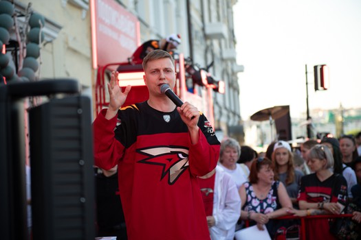 Василий Пономарёв на вечеринке Буэнос Летос