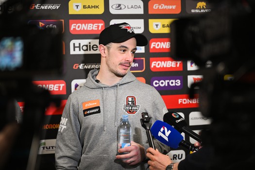 Открытая тренировка «Авангарда» для СМИ