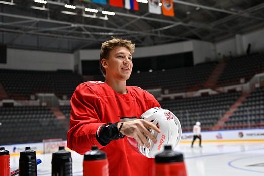 Тренировка «Авангарда» в Хабаровске