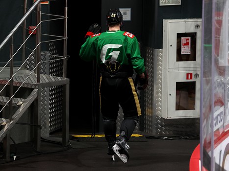 Раскатка «Авангарда» перед матчем со «Спартаком»