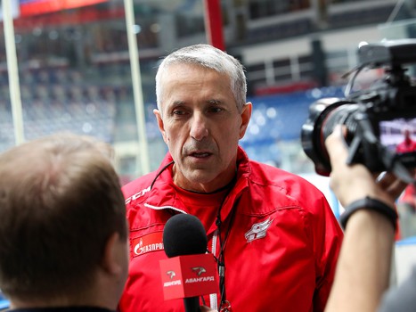 Раскатка «Авангарда» перед первым матчем серии с «Ак Барсом»