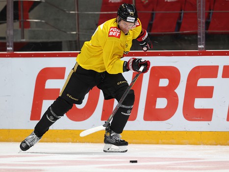 Раскатка «Авангарда» перед матчем против СКА