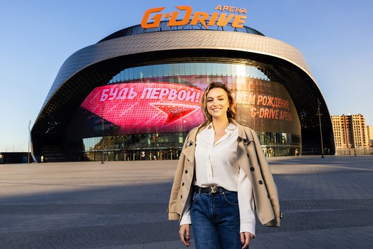 Евгения Канаева - амбассадор G-Drive Арены
