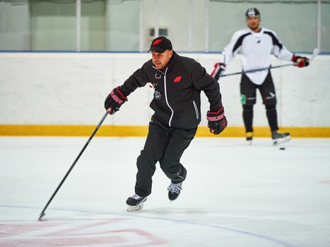 10.07.2015. Ледовая тренировка "Авангарда"