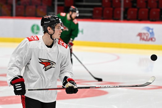 Раскатка «Авангарда» перед матчем с «Салаватом Юлаевым»