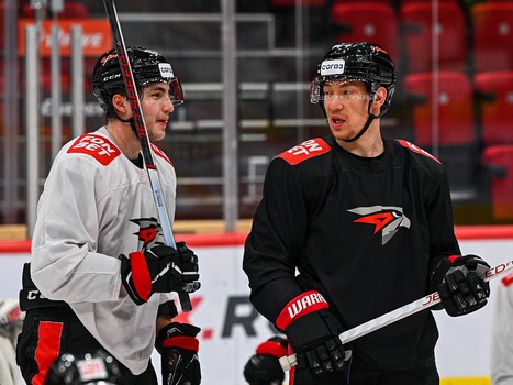 Открытая тренировка «Авангарда» перед вторым раундом плей-офф