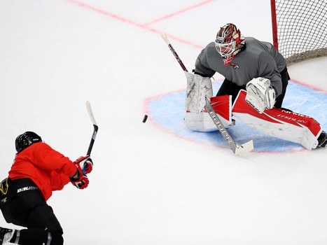 «Белые» vs «красные»: тренировочный матч