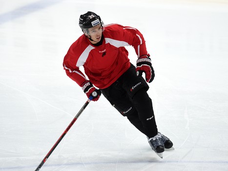 Раскатка "Авангарда" перед матчем с "Амуром"