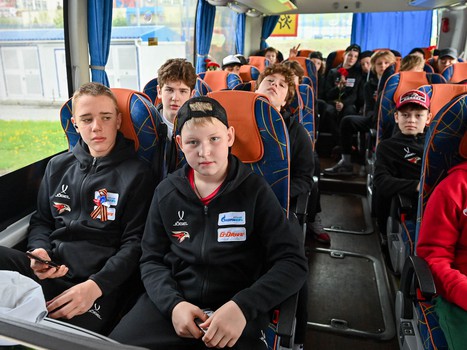 Возложение цветов в Парке Победы