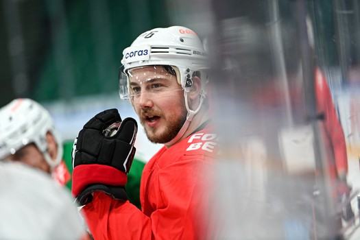 Раскатка «Авангарда» перед вторым матчем финала Востока с «Ак Барсом»