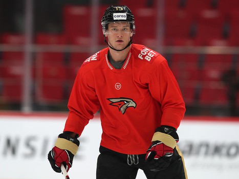 Раскатка «Авангарда» перед матчем с ЦСКА