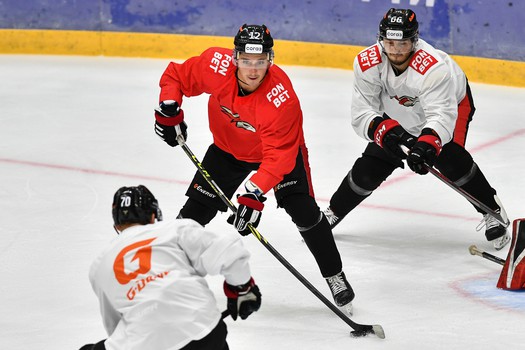 Двусторонний матч «Авангарда»