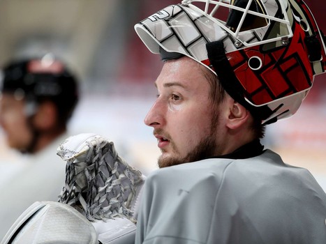 Раскатка «Авангарда» перед матчем с «Салаватом Юлаевым»