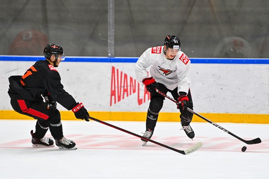 Первая тренировка «Авангарда» под руководством Михаила Кравеца