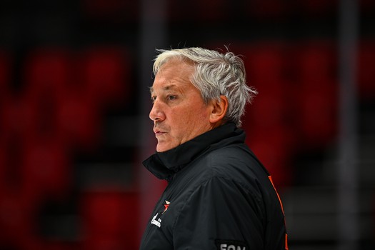 Раскатка «Авангарда» перед матчем с «Сибирью»