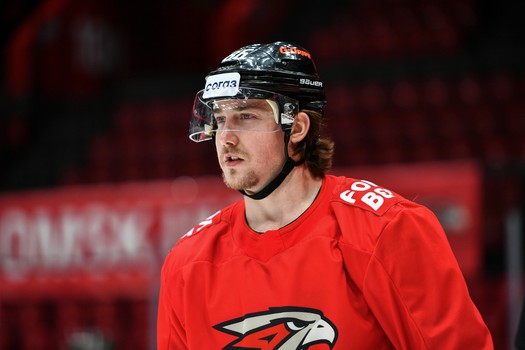 Раскатка «Авангарда» перед матчем с «Нефтехимиком»