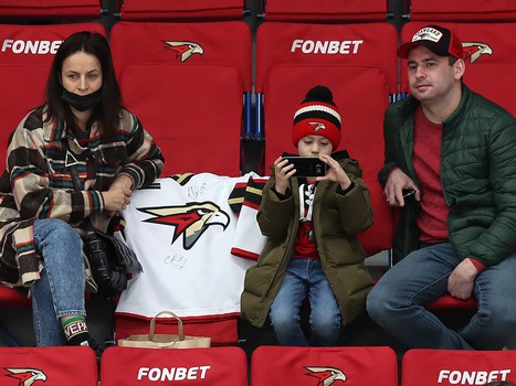 Открытая тренировка «Авангарда» перед стартом финала Востока