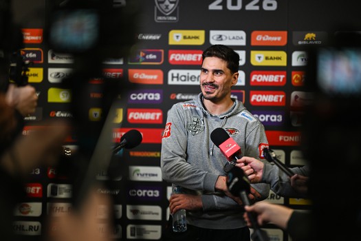 Открытая тренировка «Авангарда» для СМИ