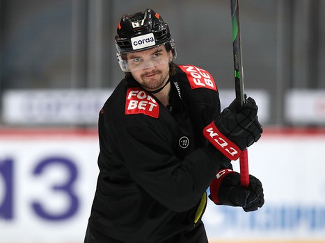 Раскатка «Авангарда» перед первым матчем серии с «Металлургом»