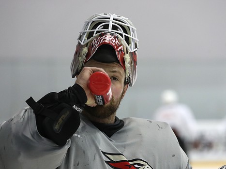 Раскатка «Авангарда» в Уфе перед шестым матчем серии с «Салаватом Юлаевым»