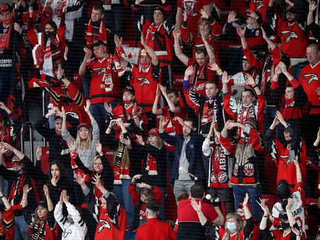 02.03.2021. 1/4 финала, 1 матч. «Авангард» - «Автомобилист» 3:0