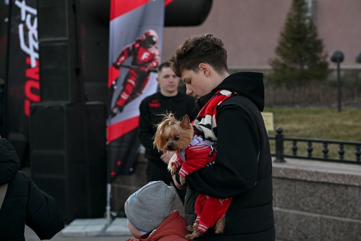 Фан-зона «Авангарда» в Городском саду