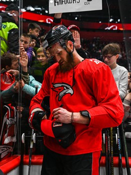 Открытая тренировка «Авангарда» перед вторым раундом плей-офф