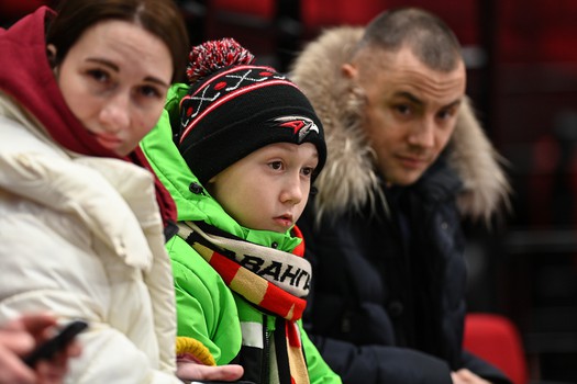 Тренировка «Авангарда» в Омске