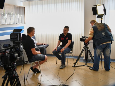 Съемки "Охоты на комментатора": день за днем