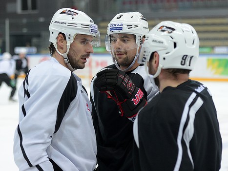 Раскатка "Авангарда" во Владивостоке перед матчем с "Адмиралом"