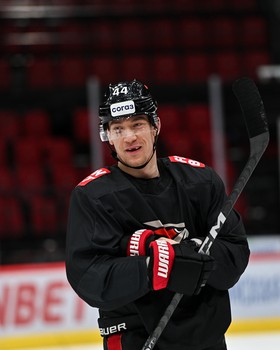 Раскатка «Авангарда» перед пятым матчем серии с «Сибирью»