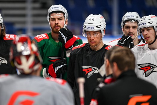 Раскатка «Авангарда» перед третьим матчем серии с «Локомотивом»