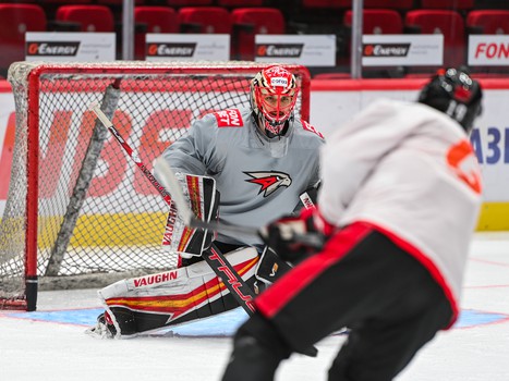 Раскатка «Авангарда» перед домашним матчем с «Сибирью»