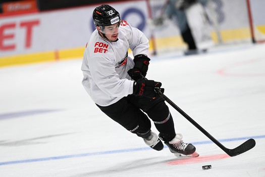 Раскатка «Авангарда» перед матчем с ХК «Сочи»