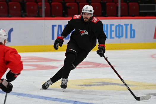 Тренировка «Авангарда» в Омске