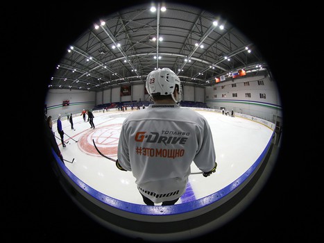 Раскатка «Авангарда» в Уфе перед шестым матчем серии с «Салаватом Юлаевым»