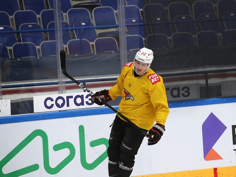 Раскатка «Авангарда» перед выездным матчем с «Нефтехимиком»