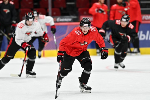 Тренировка «Авангарда» в Омске