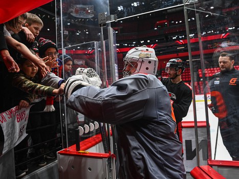 Открытая тренировка «Авангарда» перед плей-офф