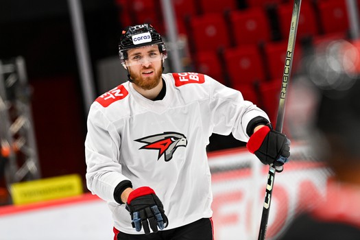 Раскатка «Авангарда» перед матчем с «Салаватом Юлаевым»