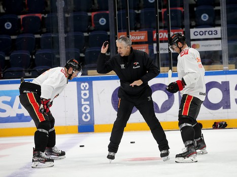 Раскатка «Авангарда» перед юбилейным матчем с «Ак Барсом»