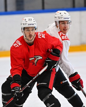 Тренировка «Авангарда» в Омске