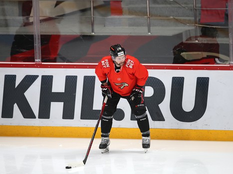 Раскатка «Авангарда» перед третьим матчем серии с «Ак Барсом»