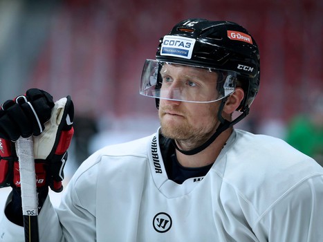 Раскатка «Авангарда» перед матчем с «Салаватом Юлаевым»