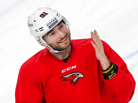 Раскатка «Авангарда» перед четвертым матчем серии с «Ак Барсом»