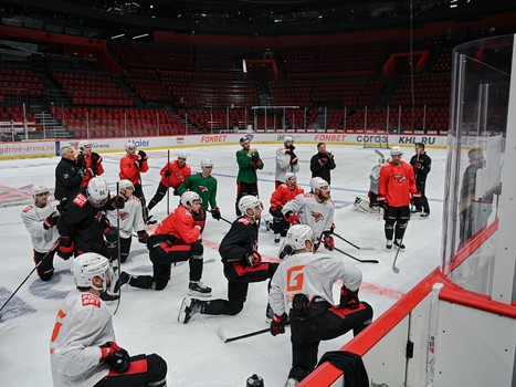 Тренировка «Авангарда» на G-Drive Арене