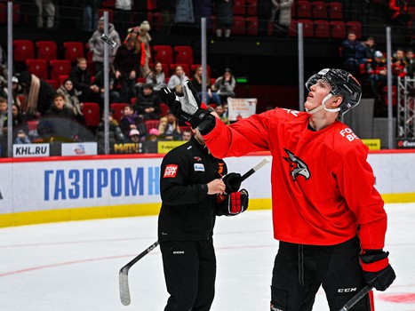 Открытая тренировка «Авангарда» перед вторым раундом плей-офф